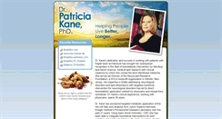 Desktop Screenshot of patriciakane.net