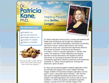 Tablet Screenshot of patriciakane.net